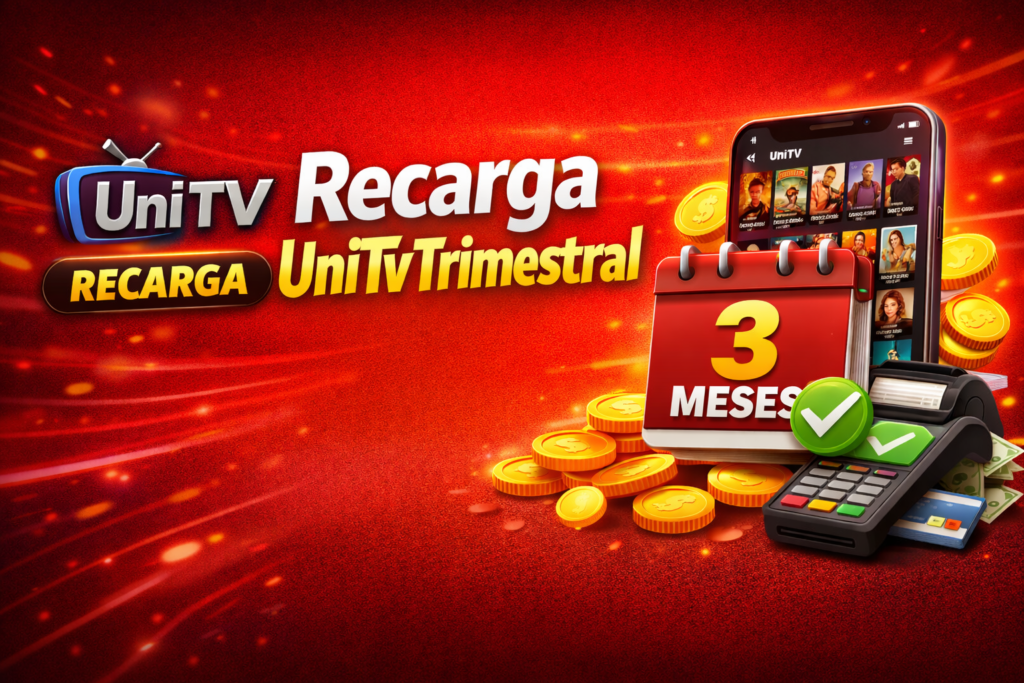 Recarga unitv trimestral